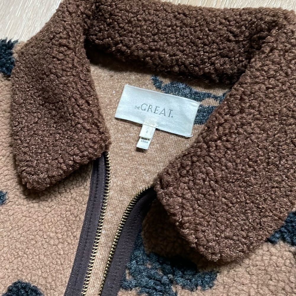 **FLASH SALE**The Great. The Pasture Jacket. Size 1. - Picture 3 of 7